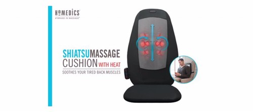 Homedics chair shiatsu rolling - homedics,