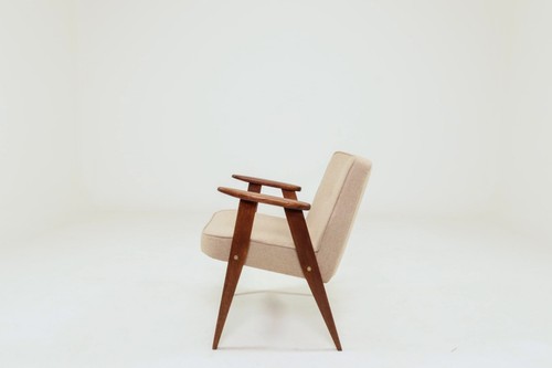 Scandinavian armchair camel - scandinavian,