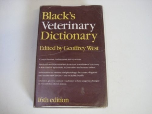 Black veterinary dictionary - black's,