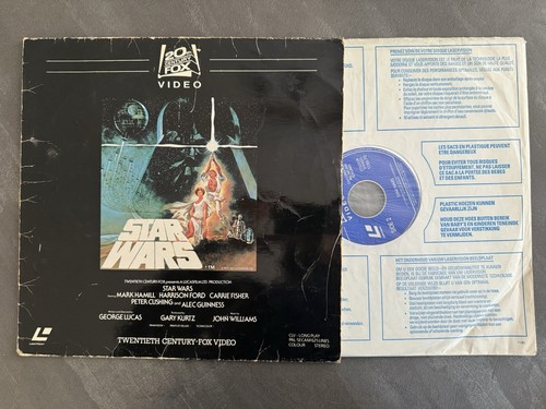 Star wars laser disc - wars, original