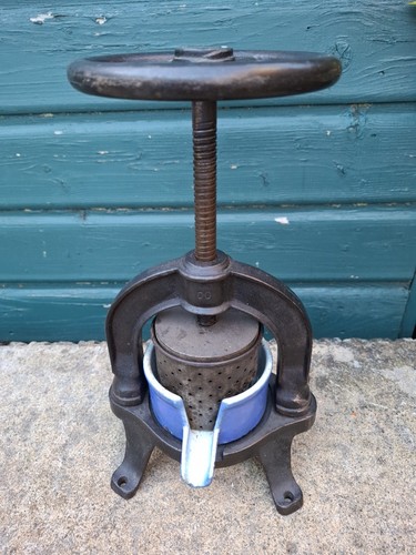 Antique french cast iron - cast, fruit