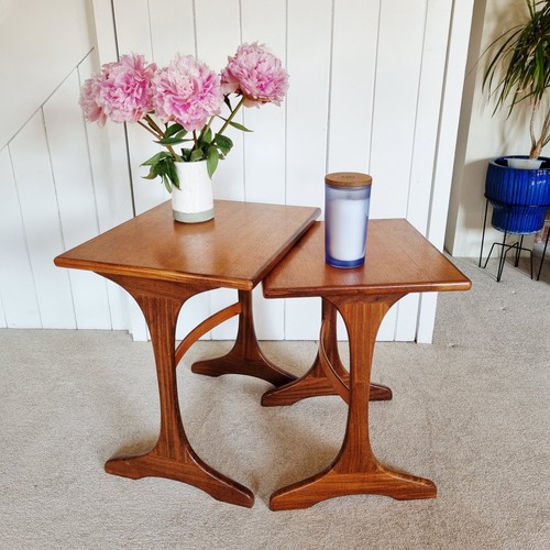 Vintage 60s plan teak set - g,