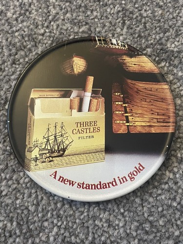 Three castles cigarettes - three,