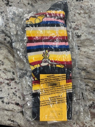 The beatles happy socks - "happy, socks"