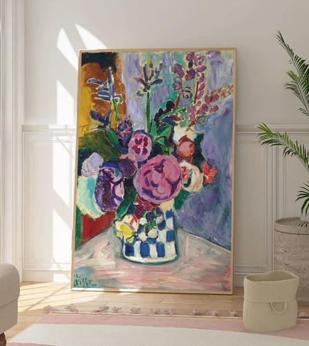 Matisse still life flower - life, vase