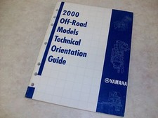 2000 yamaha off road technical - yamaha, off-road