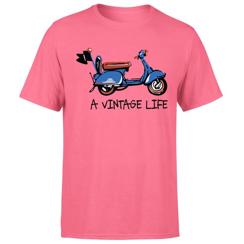 Vintage life motorcycle - life,