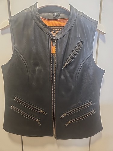 Leather vest vance high - vance,