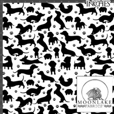 Dachshund silhouette 100 - dachshund, 100%