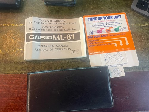 Vintage casio musical - vintage,