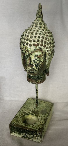 Large antique effect buddha - antique,
