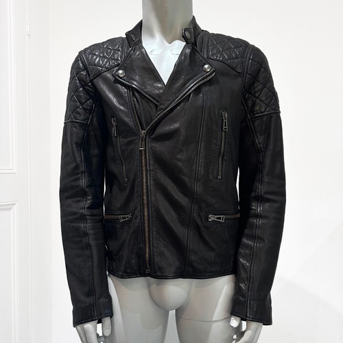Belstaff leather jacket - belstaff, mens