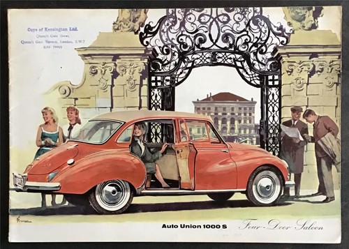 Auto union 1000s four door - auto,