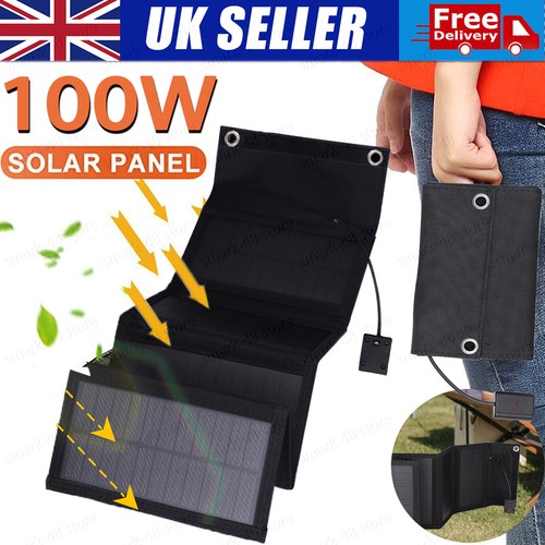 100w portable folding usb - 100w,