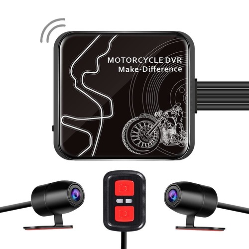 Motorcycle dash cam 1080p - motorcycle,