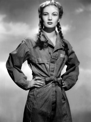 Veronica lake proudly - [so, we