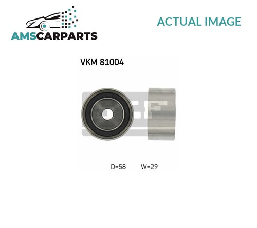 Timing belt deflection guide - belt,