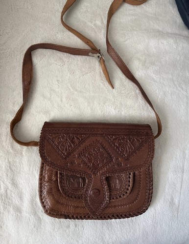 Vintage moroccan hand - vintage, tooled