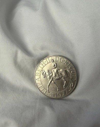 Old british jubillie silver - old,