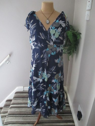 Joanna hope navy - floral, dress