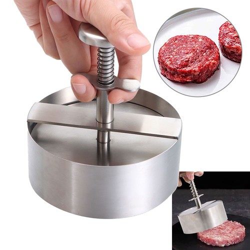 Stainless steel hamburger beef - stainless,