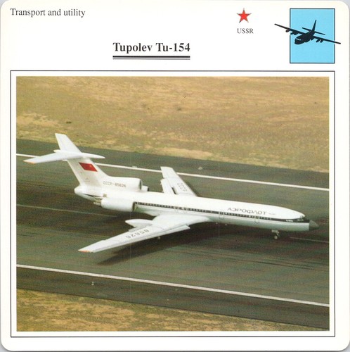 Tupolev 154 transport - tupolev,