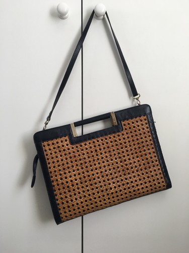 Vintage cane rattan and - vintage,