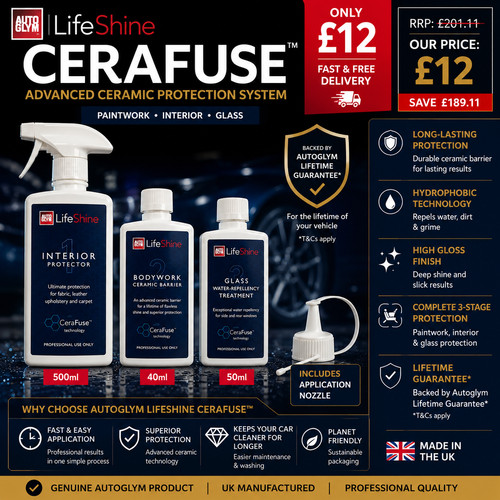 Autoglym lifeshine cerafuse - autoglym,