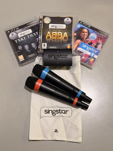 Ps3 singstar bundle with - ps3,