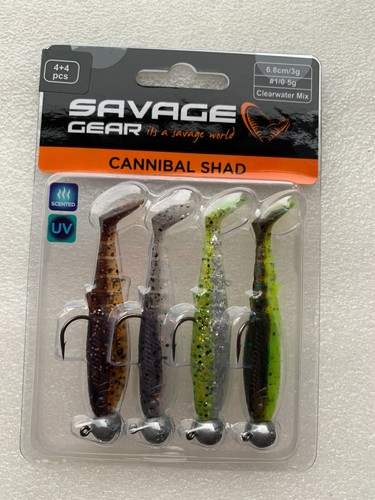 Savage gear cannibal shad - cannibal,