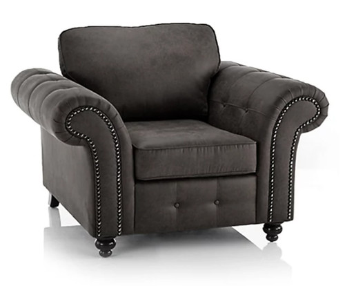 Oakland grey faux - faux, leather