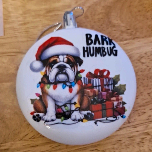 Double sided dog christmas - sided,