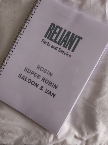 Reliant robin super - reliant,