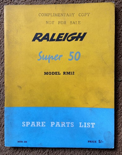 Raleigh scooter 1950s spare - raleigh,