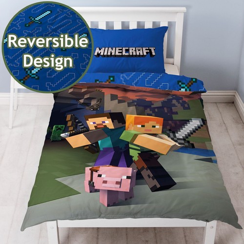 Minecraft single duvet cover - duvet,