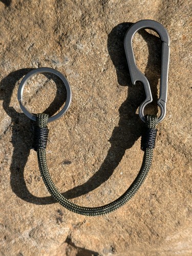 Titanium edc clip key - edc,