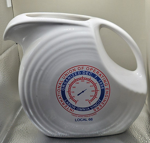 Fiestaware disc pitcher - disc, iuoe