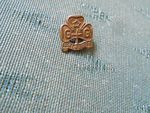 Old miniature girl guides - old,