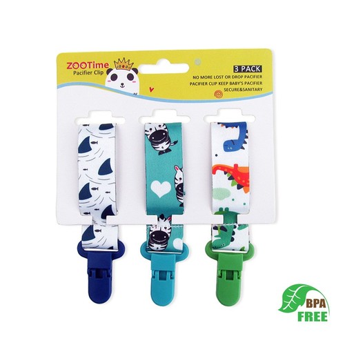 Dummy clips baby boys girls - 3x,