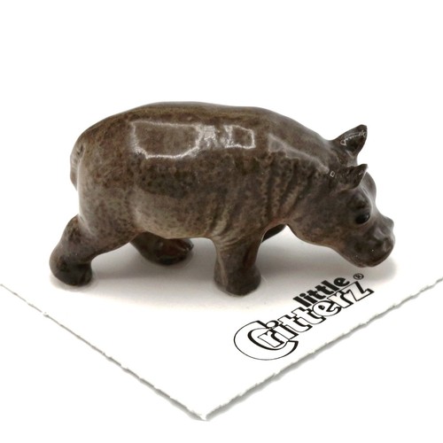 Little critterz brown hippo - critterz,