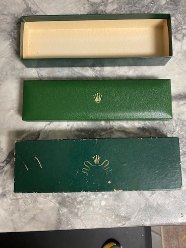 Original vintage rolex coffin - original,