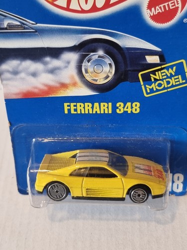 Hot wheels ferrari 348 - ferrari, yellow