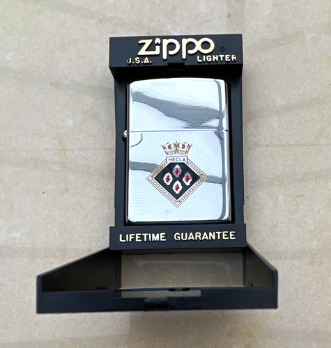 Zippo lighter hms hecla - lighter,