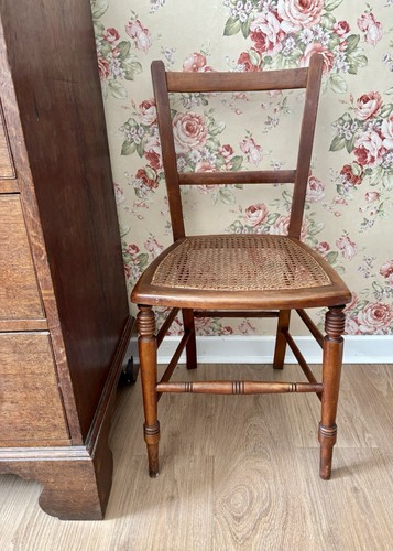 Vintage wooden chair with - vintage,