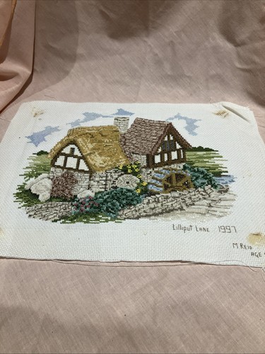 Lilliput lane water - mill, cross