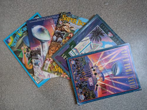 Nfl superbowl programmes - nfl,