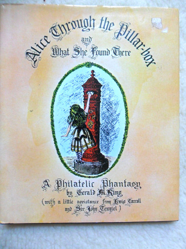Alice through the - through, pillar-box
