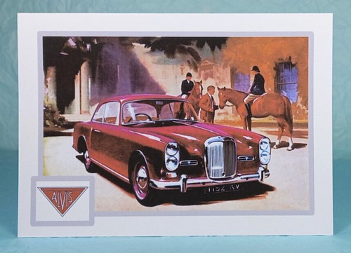 Alvis greeting card - alvis,