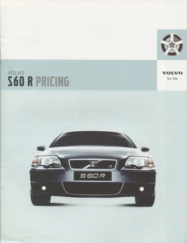 Car price list brochure - brochure:, volvo