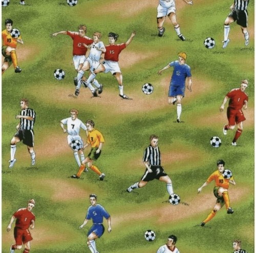 Fabric football fever - fabric,